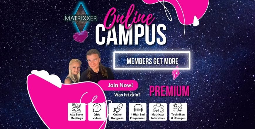 Matrixxer Online Campus Bewusstsein erweitern