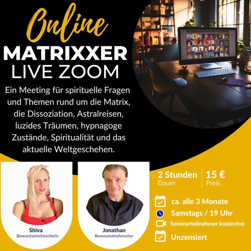 matrixxer live zoom meeting