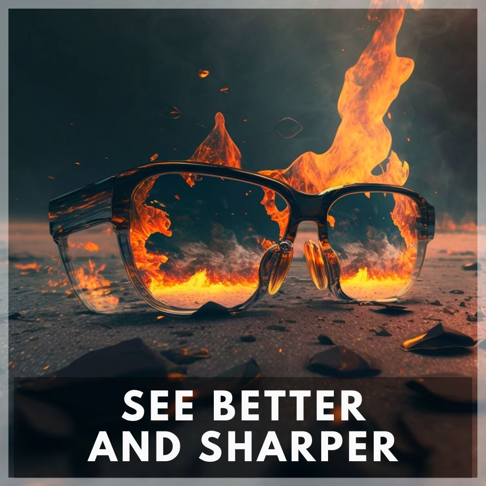 See sharper – See better without Glasses
