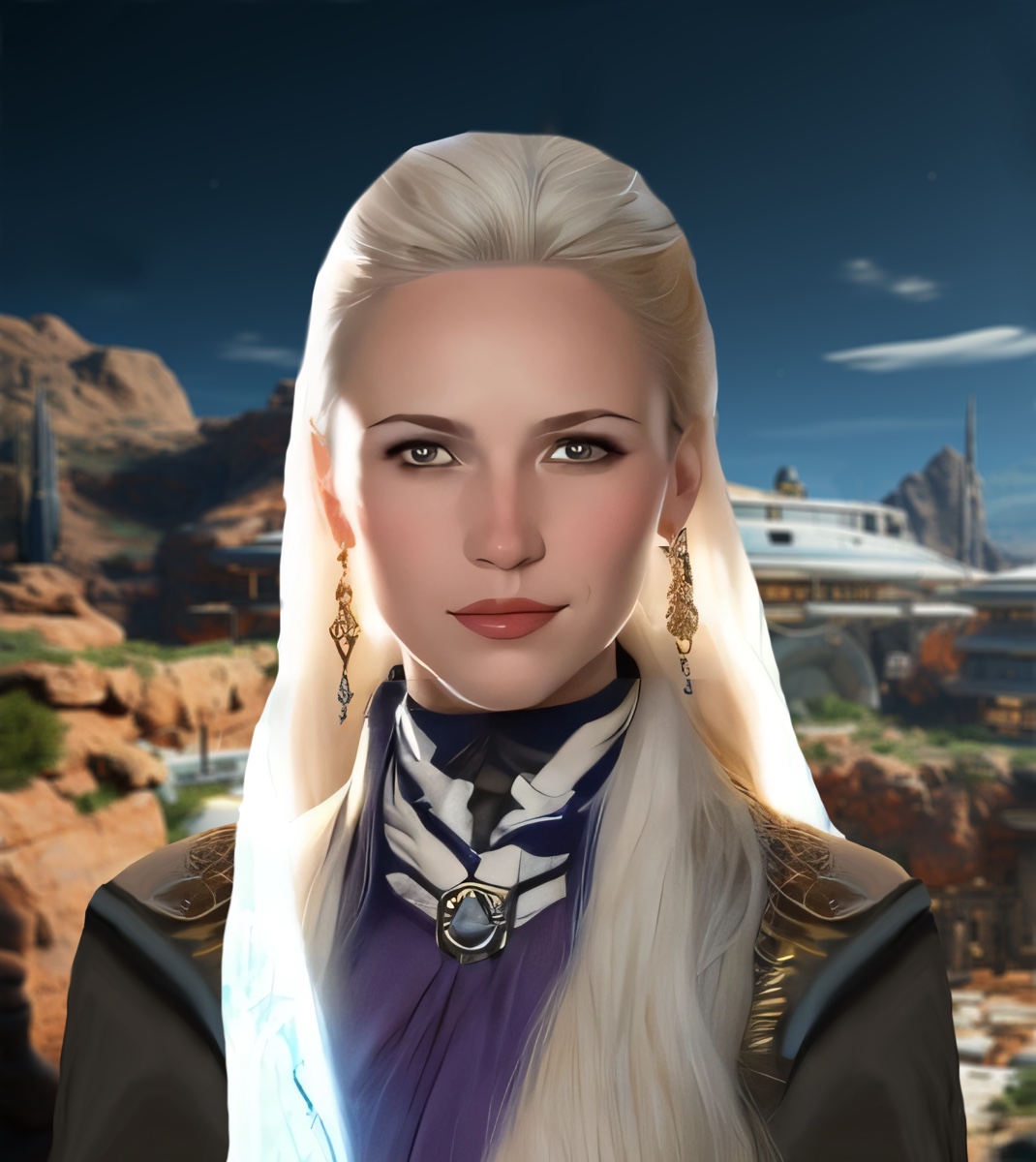 Festliches Outfit für einen großen Anlass auf Rebel Base 43