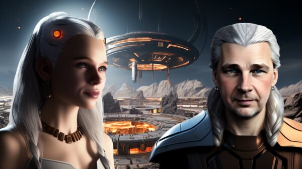 Begrüßung der Botschafterin von Rebel Base 67