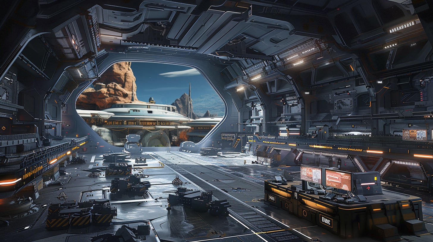 rebel base 43 hangar