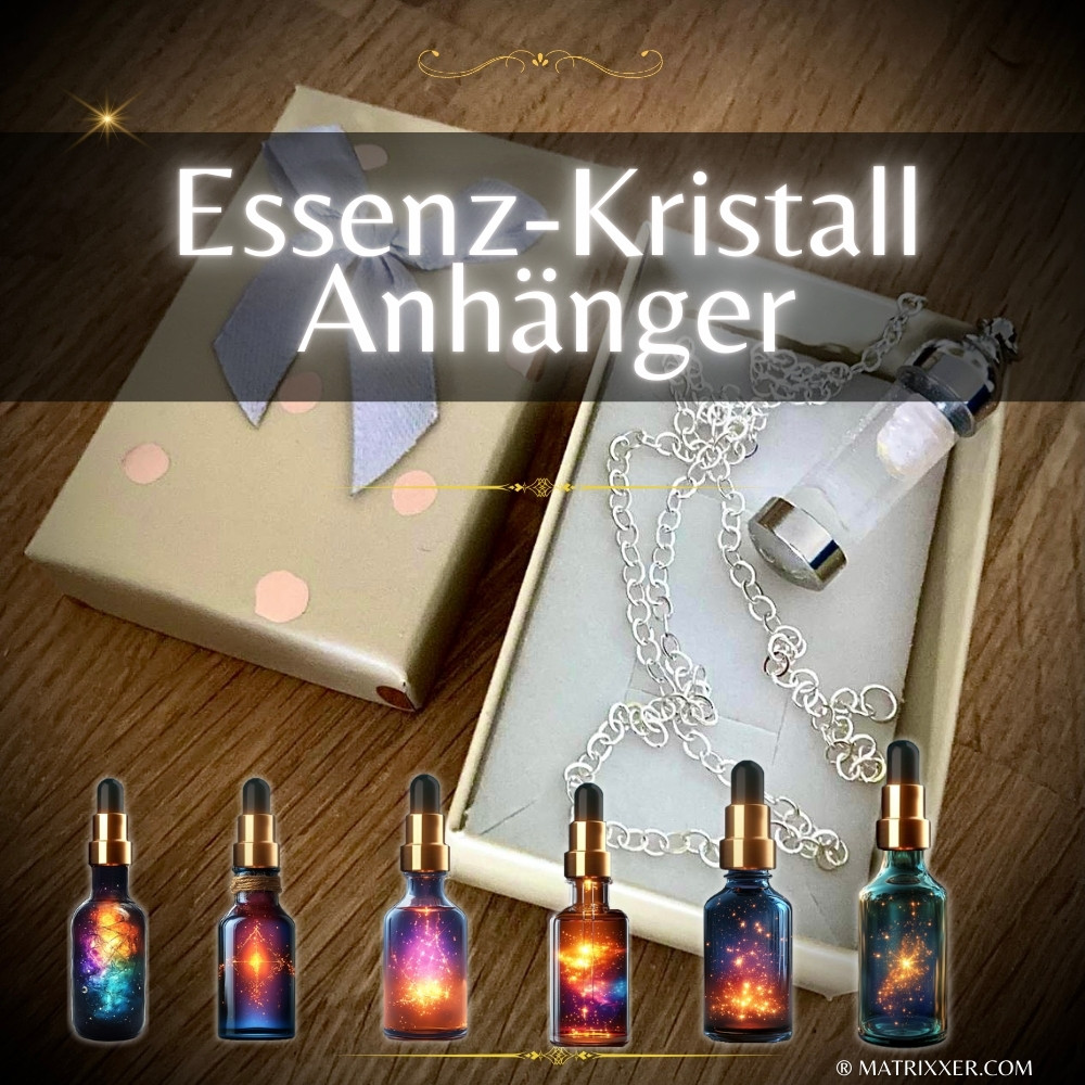 Kristallanhänger mit eigener Urprogrammierung